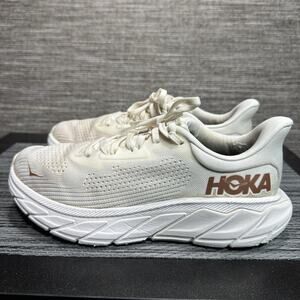 Hoka One One Arahi 7 1147851 BSG White Running Shoes - Women's 6.5